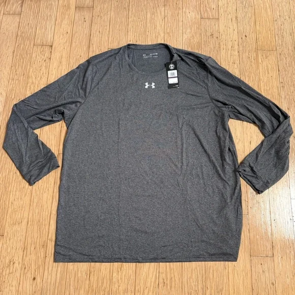 UA MENS LONG SLEEVE LOCKER TEE - Picture 3 of 7